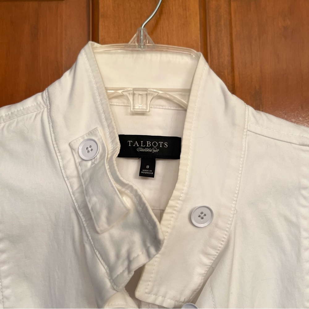 Talbots white jacket - Picture 2 of 4